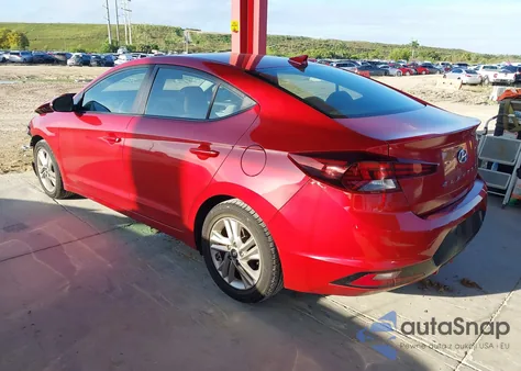 2020 Hyundai Elantra Sel из США, поврежденный, VIN 5NPD84LF0LH510244